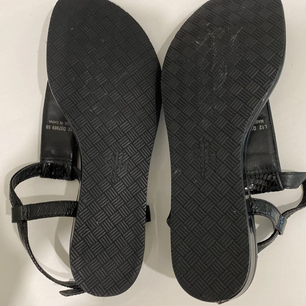 EUC Cole HAAN Black Leather Sandals | Size 5 - Picture 4 of 7